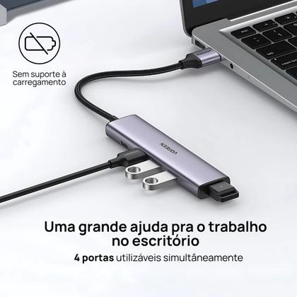 Imagem de Ugreen HUB 4 USB + 1 USB-C