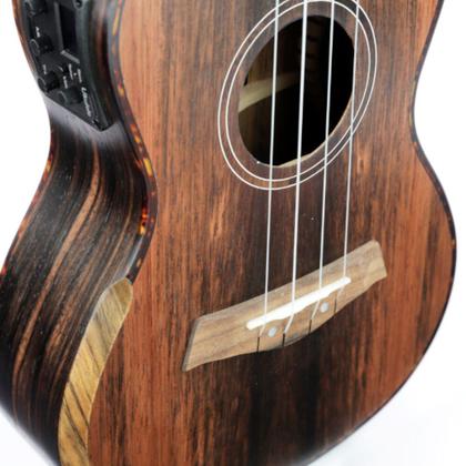 Imagem de Ukulele concert eletrico moani 23 ebony profissional com bag