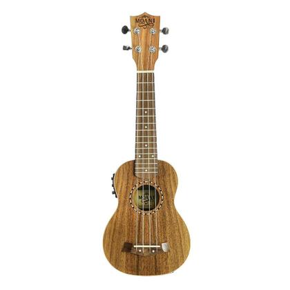 Imagem de Ukulele Moani WAIKIKI Soprano 21'' Koa Eletro Bag UKBG12-21 F035
