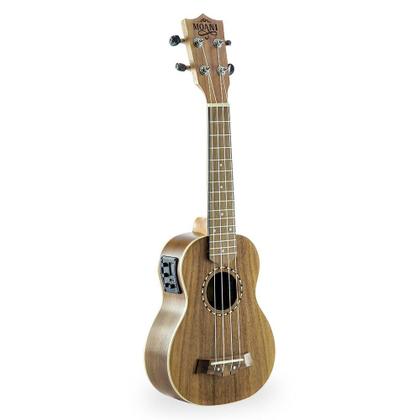 Imagem de Ukulele Moani WAIKIKI Soprano 21'' Koa Eletro Bag UKBG12-21