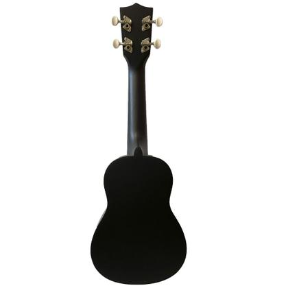 Imagem de Ukulele Preto Seven Soprano Suk-07 BK C/ Capa e Afinador