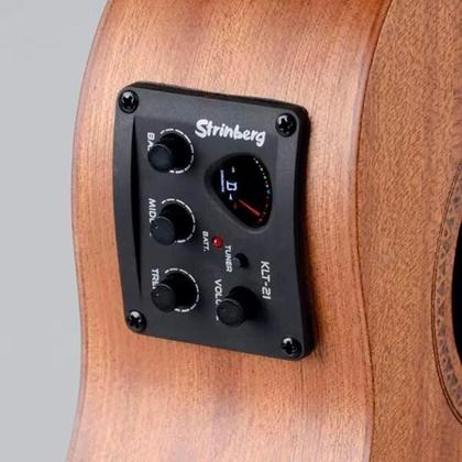 Imagem de Ukulele Strinberg UK06CE MGS Soprano Elétrico Afinador Capa