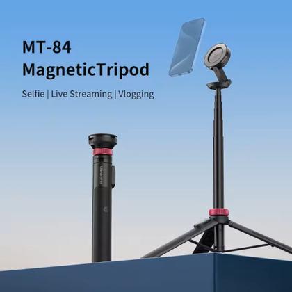 Imagem de Ulanzi tripé magnético MT-84 para telefone c/ controle remoto Bluetooth