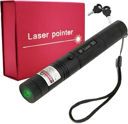 Imagem de Ultra Caneta Laser Pointer Verde Ultra Forte Alcance 50km 200.000mw