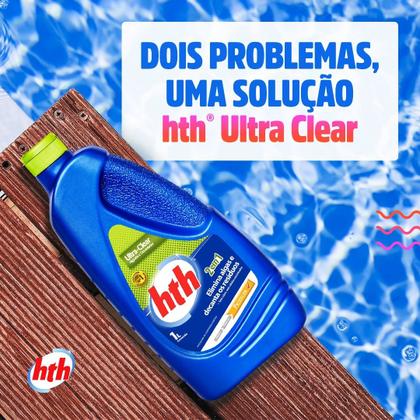 Imagem de Ultra Clear Algicida Manutenção E Decantador De Piscinas Hth