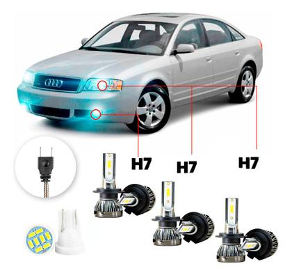 Imagem de Ultra Led Nano 22000lm Audi A6 2002-2004 Alto Baixo Milha