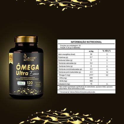 Imagem de Ultra Ômega-3 1000mg 5x120 cáps - Rico Em Epa 990mg Dha 660mg