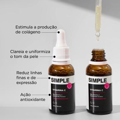 Imagem de Ultra Sérum Simple Organic Vitamina C 30ml
