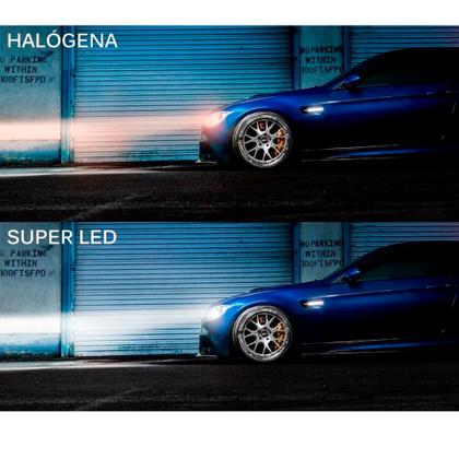 Imagem de Ultra Super Led Farol Milha Vw Jetta 07-14 7800 Lm Code HB4 6000K