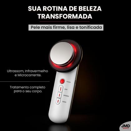 Imagem de Ultrassom Profissional 3 em 1 com Infravermelho e TENS para Estética Facial e Corporal