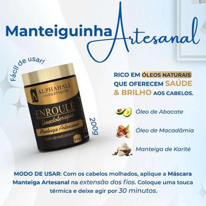 Imagem de Umectoterapia Manteiga Artesanal 200g -Óleo de Abacate 60ml 