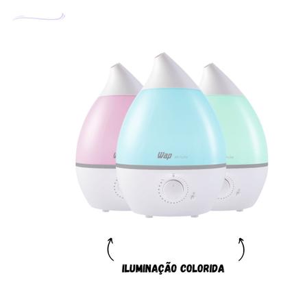 Imagem de Umidificador Ar Ambiente Difusor Aromas Luminária Wap Bivolt