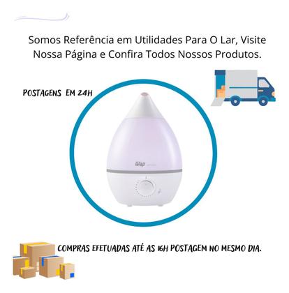 Imagem de Umidificador Ar Ambiente Difusor Aromas Luminária Wap Bivolt