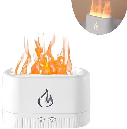 Imagem de Umidificador Aromatizador Difusor Aromas Chamas Fogo Lareira