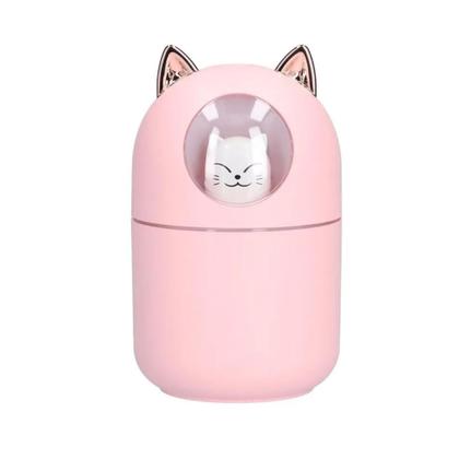 Imagem de Umidificador Aromatizador Difusor de Ar Infantil Gatinho Luz - BMAX