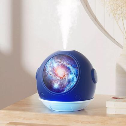 Imagem de Umidificador Climatizador Astronauta Infantil Aromatizador Ambiente Purifica Ar Quarto Sala Mesa Decoraçao Silencioso