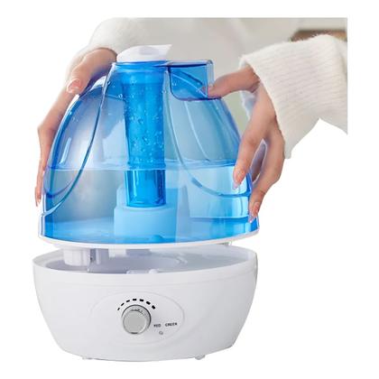 Imagem de Umidificador De Ambiente 2,5L Ultrassônico Saida 360 Cor Azul