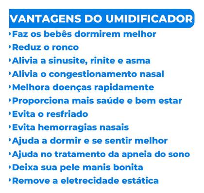 Imagem de Umidificador de Ar Bibolt para Ambientes com Ar Condicionado-Super Silencioso-2,8 Litros