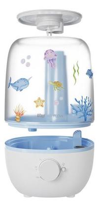 Imagem de Umidificador de Ar com Difusor de Óleos Essenciais Luminária LED 2,3 Litros AIR FLOW Bivolt WAP