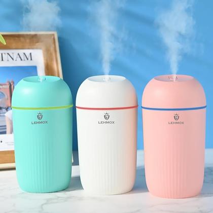 Imagem de Umidificador de Ar Difusor de Aromas Climatizador USB com LED