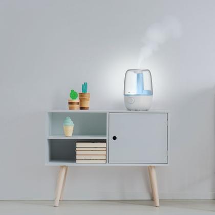 Imagem de Umidificador De Ar Difusor De Aromas WAP Air Flow U2 2,3L 25W Bivolt Aromatizador Luminária LED Ultrassônico