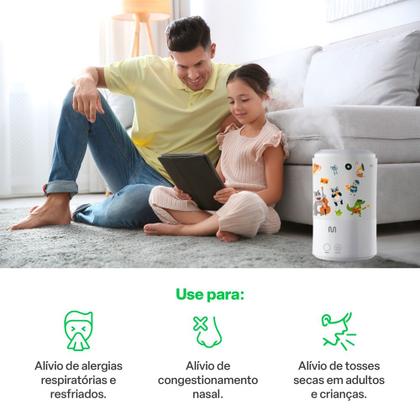 Imagem de Umidificador de Ar Portatil Silencioso Pure Air - HC143