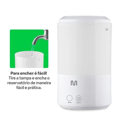 Imagem de Umidificador de Ar Portatil Silencioso Pure Air - HC143