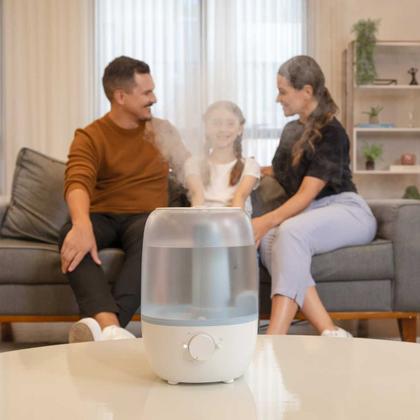 Imagem de Umidificador de Ar Purificador Wap Air Flow U2 Bivolt Luminária Difusor de Aromas 2,3L Baixo Ruído Wap