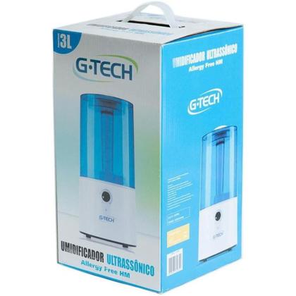 Imagem de Umidificador de ar ultrassônico Allergy Free HM G-Tech