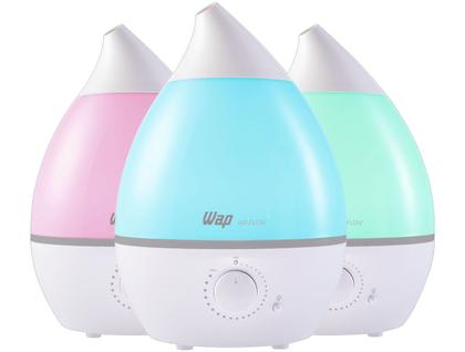 Imagem de Umidificador De Ar Ultrassônico WAP Air Flow 4L C/ Luminária Led E Difusor De Aromas Bivolt Silencioso 20W