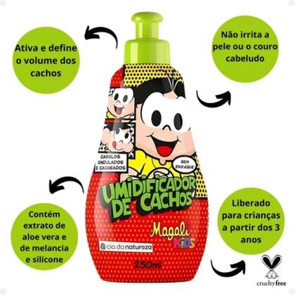 Imagem de Umidificador de Cachos Cia Natureza Magali - 250ml
