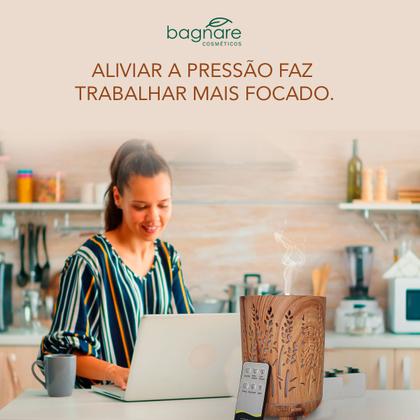 Imagem de Umidificador Difusor Ar Aromatizador Ultrassônico Controle Remoto e 1 Óleo Aromatizador Lavanda