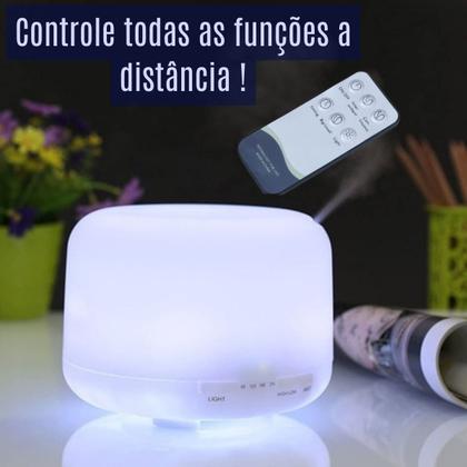 Imagem de Umidificador E Aromatizador De Ar Purificador 5 Essências