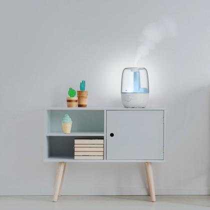 Imagem de Umidificador e Aromatizador de Ar Ultrassônico 2,3L com luminária - Air Flow U2 (110V/220V)