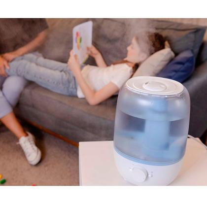 Imagem de Umidificador e Aromatizador de Ar Ultrassônico 2,3L com luminária - Air Flow U2 (110V/220V)