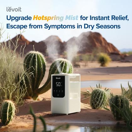 Imagem de Umidificador LEVOIT OasisMist 4,5L Warm and Cool Mist White