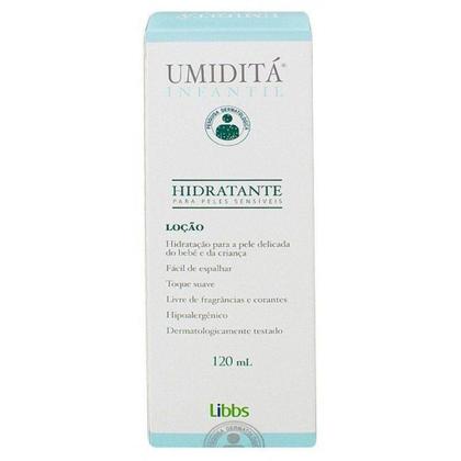 Imagem de Umidita locao hidratante infantil 120ml - Libbs