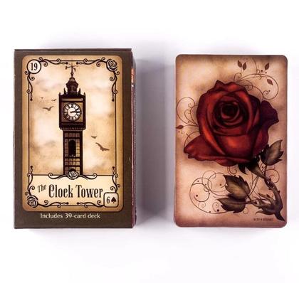 Imagem de Under the Roses Lenormand Oracle Deck Oráculo Cigano Sob As Rosas Baralho de Cartas de Tarô