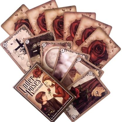 Imagem de Under the Roses Lenormand Oracle Deck Oráculo Cigano Sob As Rosas Baralho de Cartas de Tarô