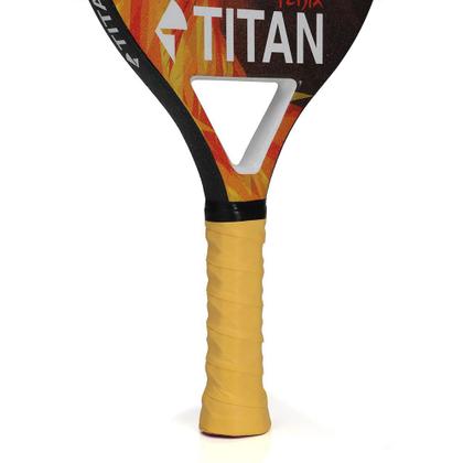 Imagem de Undergrip Spider Punho para Raquetes Beach Tennis e Padel Fino Preto Copinho