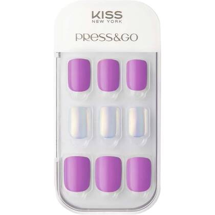 Imagem de Unha Postiça Autocolante Press&Go Cool Purple Kiss