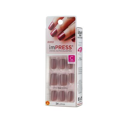 Imagem de Unhas Autocolantes ImPRESS - Color Curto Summer Nude