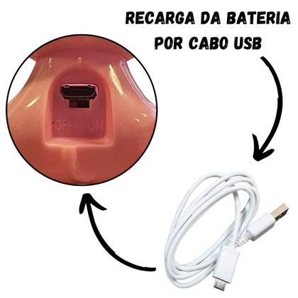 Imagem de Unicornio Rosa Brinquedo Voador Sensor De Mão Luz Robô Voa Castela