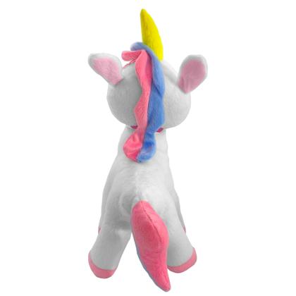 Imagem de Unicórnio Rosa De Pelúcia Pequeno Anti-alérgico Fofinho - Cortex Brinquedos