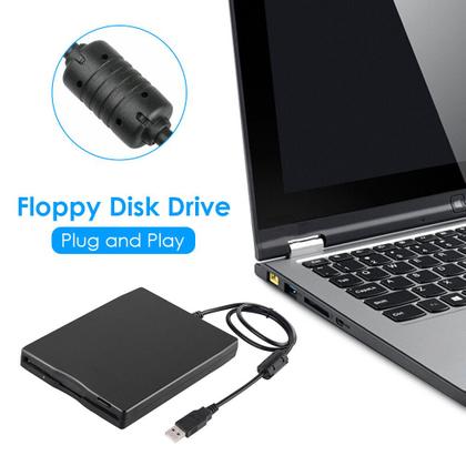 Imagem de Unidade de disquete Wokex Portable USB de 3,5 polegadas de 1,44 MB para laptop