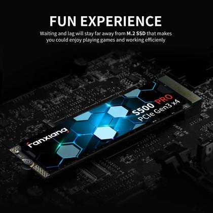 Imagem de Unidade de estado sólido fanxiang S500 Pro 512 GB NVMe SSD M.2 2280