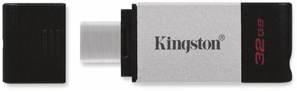 Imagem de Unidade flash USB tipo C Kingston DataTraveler 80 de 32 GB (