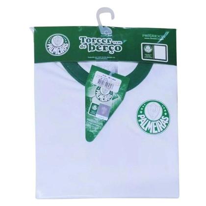 Imagem de Uniforme Infantil Palmeiras Branco Artilheiro Oficial