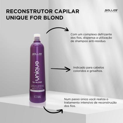 Imagem de Unique For Blond Progressiva Reconstrutor Capilar Sem Formol