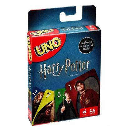 Imagem de UNO Harry Potter, Jogo de Cartas  Diversão em Família